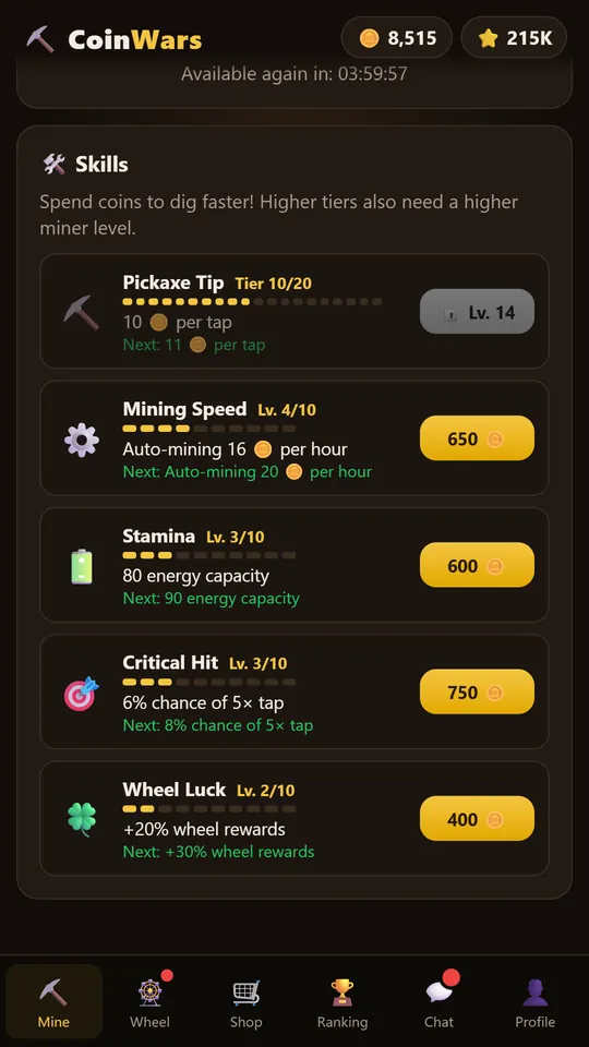 Coin Wars screenshot